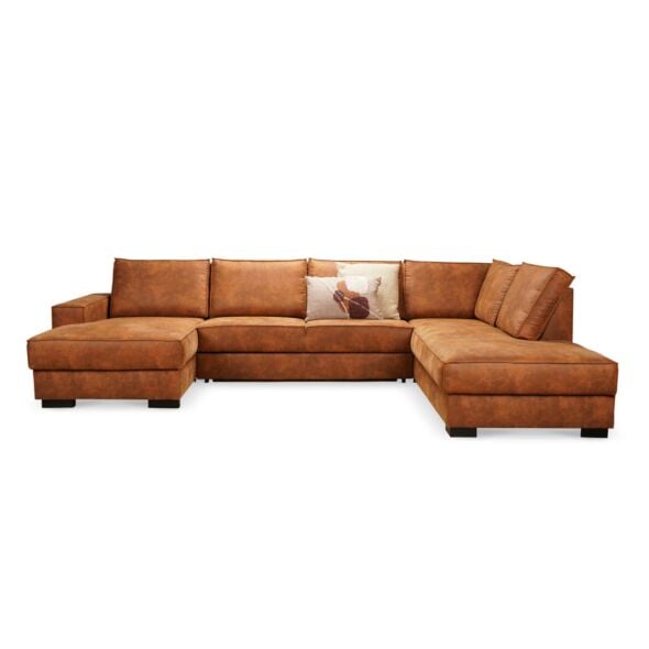 U-bank Marly Divan+2,5+Ottomaan large